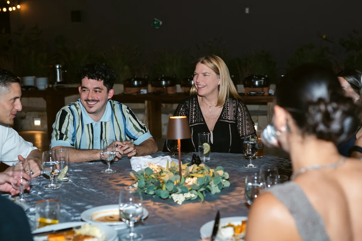 Handl Health team members at a team dinner